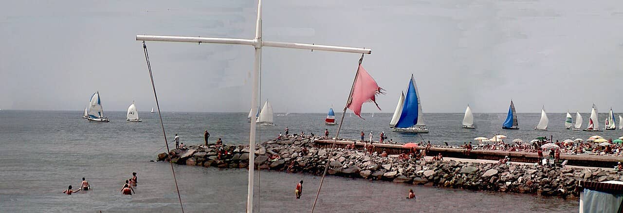Canale dei Pescatori a Ostia